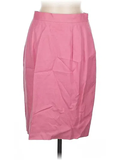 Pre-owned Talbots Formal Skirt In Pink