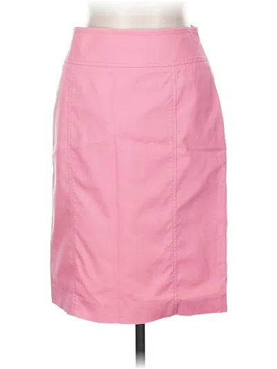 Pre-owned Talbots Formal Skirt In Pink