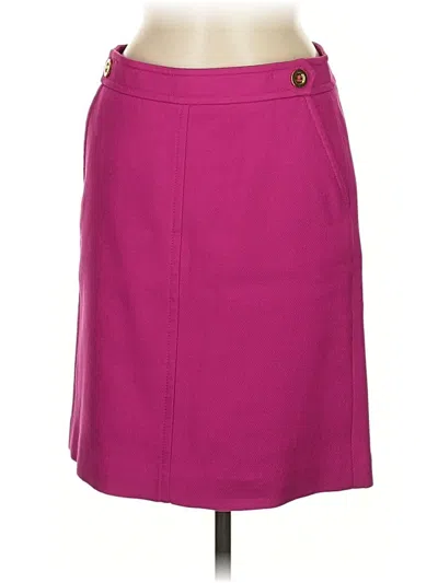 Pre-owned Talbots Formal Skirt In Pink
