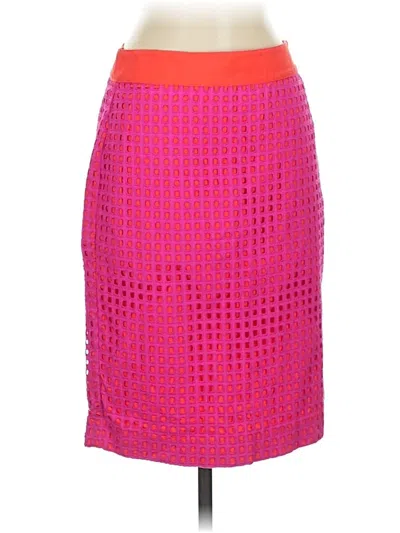 Pre-owned Talbots Formal Skirt In Pink