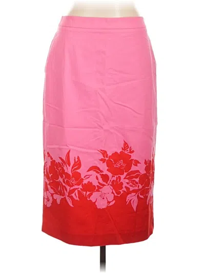 Pre-owned Talbots Formal Skirt In Pink