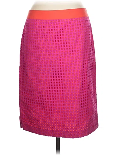 Pre-owned Talbots Formal Skirt In Pink