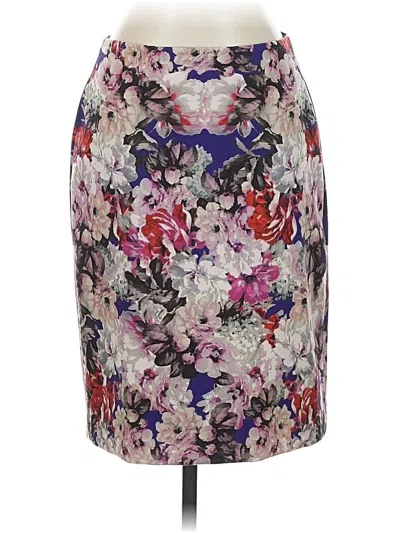 Pre-owned Talbots Formal Skirt In Purple