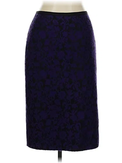 Pre-owned Talbots Formal Skirt In Purple