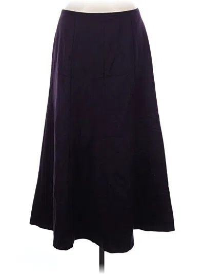 Pre-owned Talbots Formal Skirt In Purple