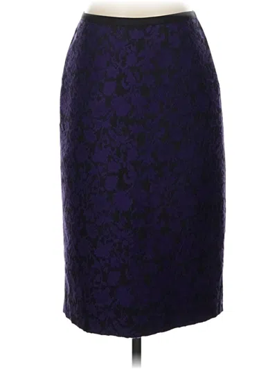 Pre-owned Talbots Formal Skirt In Purple