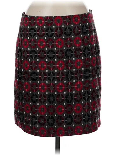 Pre-owned Talbots Formal Skirt In Red