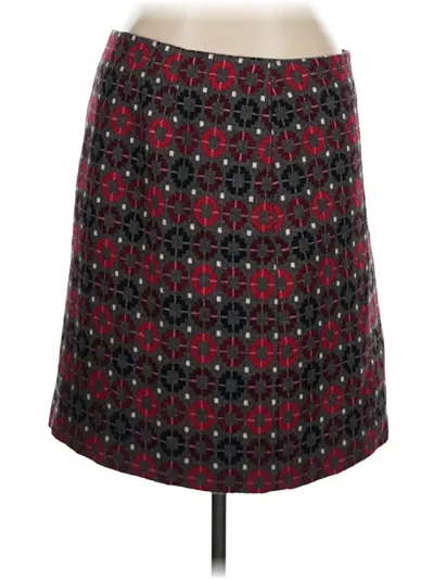 Pre-owned Talbots Formal Skirt In Red