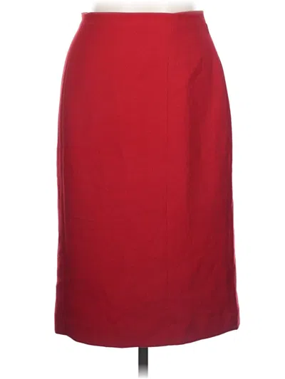 Talbots Formal Skirt In Red