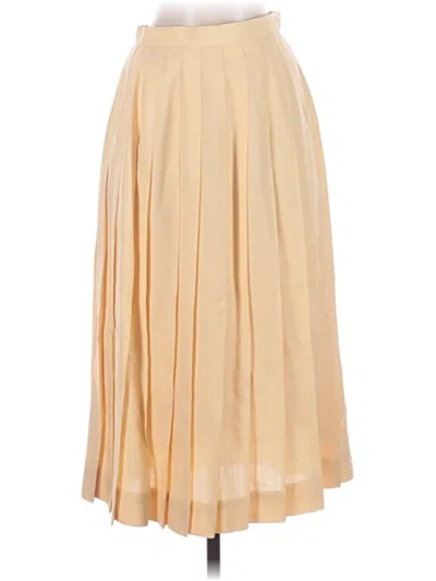 Pre-owned Talbots Formal Skirt In Tan