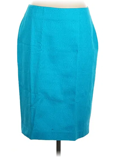 Talbots Formal Skirt In Teal