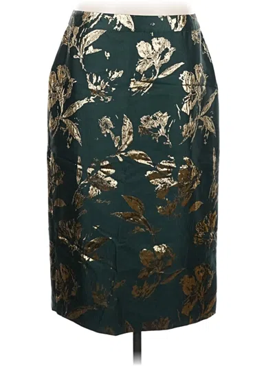 Pre-owned Talbots Formal Skirt In Teal
