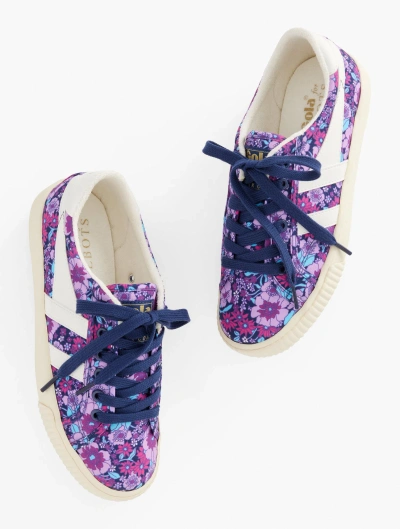 Talbots ® Mark Cox Tennis Sneakers - Blooming Floral - Off White - 5m