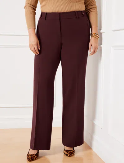 Talbots Greenwich Pants - Rich Burgundy - 16