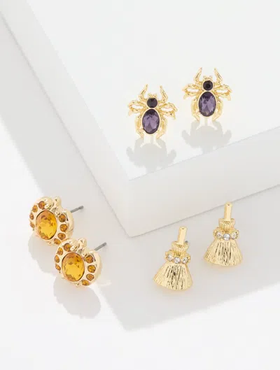 Talbots Halloween Stud Earring Set - Multi /gold - 001  In Multi,gold