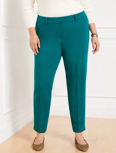 Talbots Hampshire Ankle Pants - Dark Teal - 20 In Dark Teal