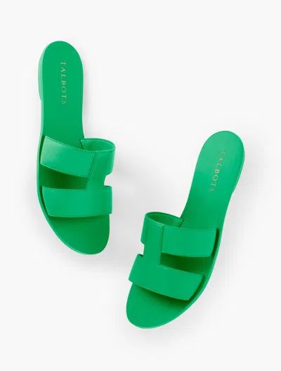 Talbots Hanna Vachetta Flats - Bright Green - 10m