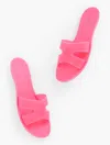 Talbots Hannah Jelly Slides - Camellia Rose - 11m  In Camellia Rose