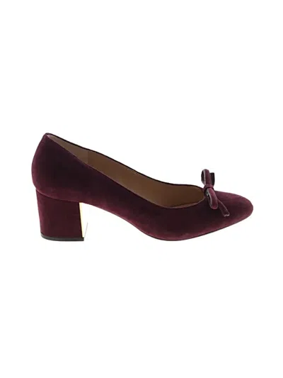 Pre-owned Talbots Heels In Burgundy