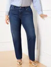 Talbots Plus Size - High Waist Relaxed Leg Jeans - Stillwell Wash - 18  In Stillwell Wash