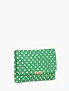 Talbots Intricate Dots Sateen Clutch - Ivory - 001  In Ivory
