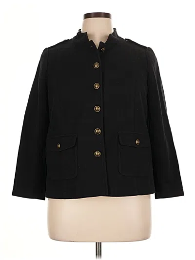 Pre-owned Talbots Jacket In Black