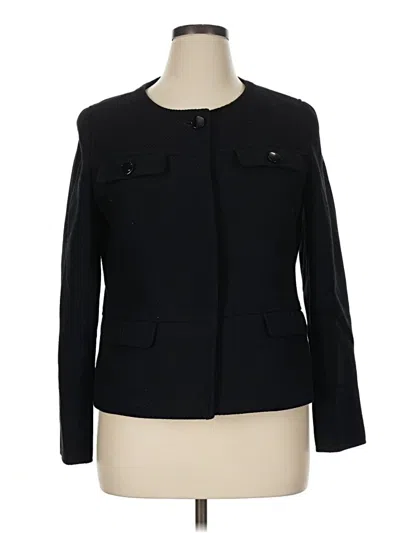 Pre-owned Talbots Jacket In Black