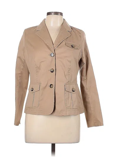 Pre-owned Talbots Jacket In Brown