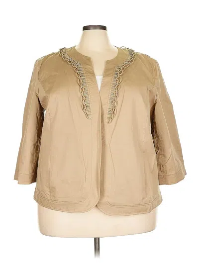 Pre-owned Talbots Jacket In Brown