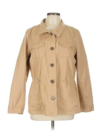 Pre-owned Talbots Jacket In Brown