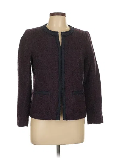 Pre-owned Talbots Jacket In Burgundy