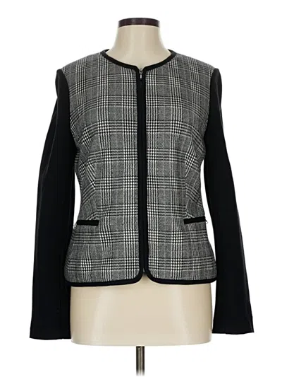 Pre-owned Talbots Jacket In Gray