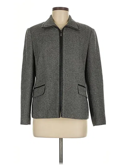Pre-owned Talbots Jacket In Gray