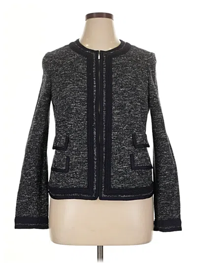 Pre-owned Talbots Jacket In Gray