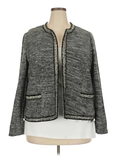 Pre-owned Talbots Jacket In Gray