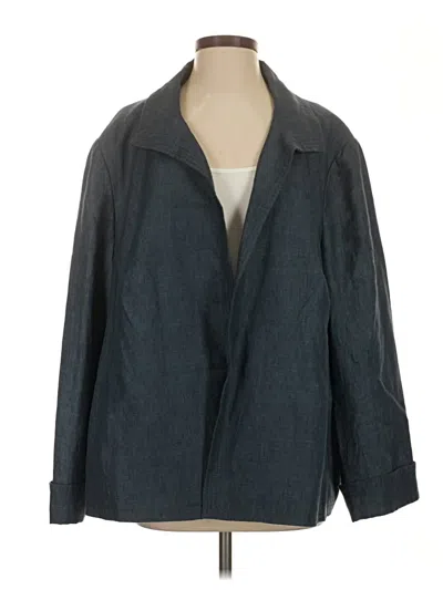 Pre-owned Talbots Jacket In Gray