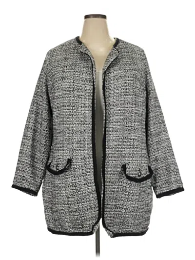 Pre-owned Talbots Jacket In Gray