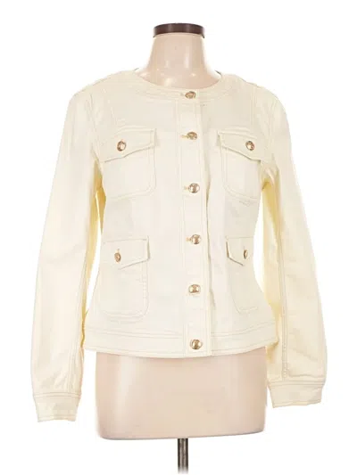 Pre-owned Talbots Jacket In Ivory
