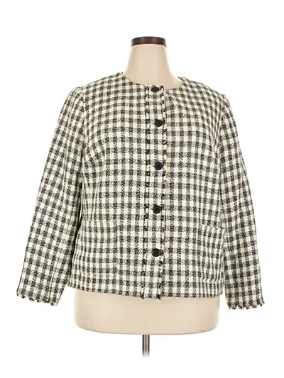 Pre-owned Talbots Jacket In Ivory