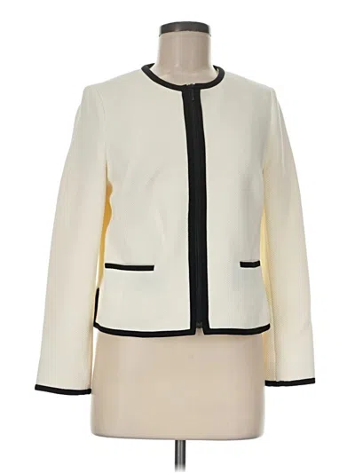 Pre-owned Talbots Jacket In Ivory