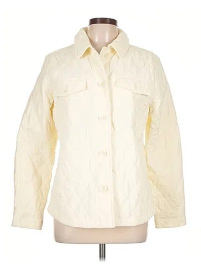 Pre-owned Talbots Jacket In Ivory