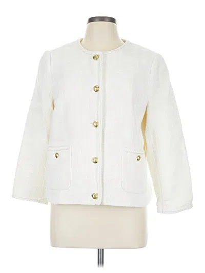 Pre-owned Talbots Jacket In Ivory