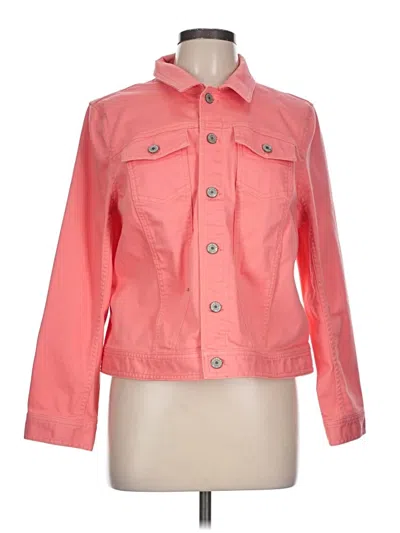 Pre-owned Talbots Jacket In Pink