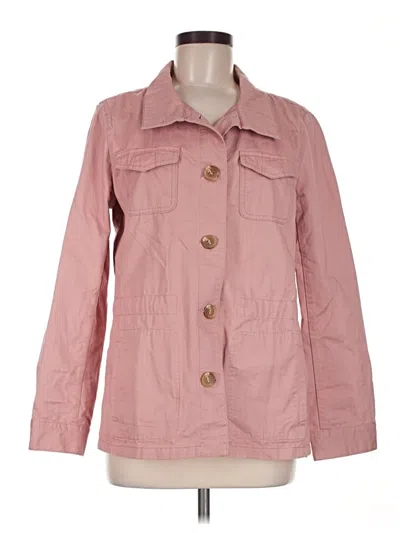 Pre-owned Talbots Jacket In Pink