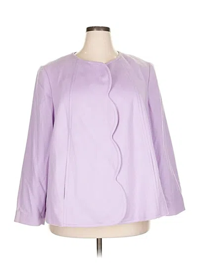 Pre-owned Talbots Jacket In Purple