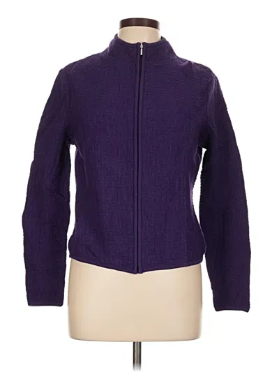 Pre-owned Talbots Jacket In Purple