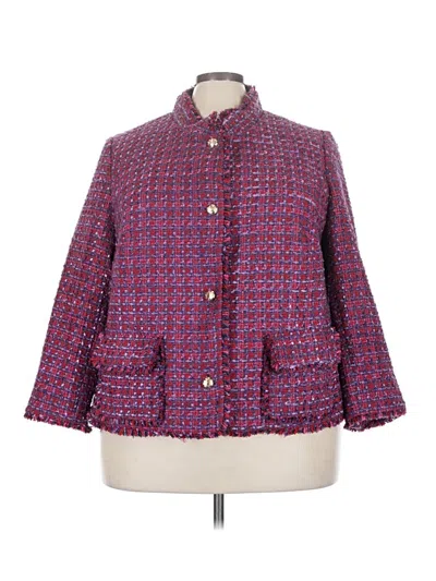 Pre-owned Talbots Jacket In Purple