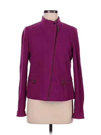 Pre-owned Talbots Jacket In Purple