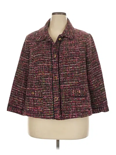 Pre-owned Talbots Jacket In Purple