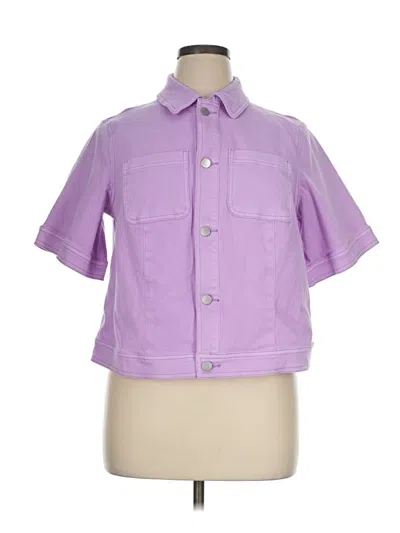 Pre-owned Talbots Jacket In Purple